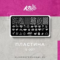 ПЛАСТИНА ДЛЯ СТЕМПИНГА S-007