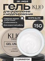 UNIQUE GEL тон WHITE GLOW  15 гр