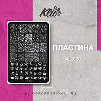 ПЛАСТИНА ДЛЯ СТЕМПИНГА XL-020