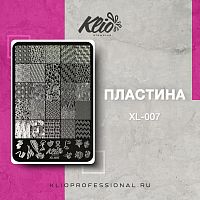 ПЛАСТИНА ДЛЯ СТЕМПИНГА XL-007