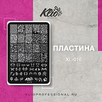 ПЛАСТИНА ДЛЯ СТЕМПИНГА XL-016