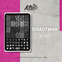 ПЛАСТИНА ДЛЯ СТЕМПИНГА XL-026