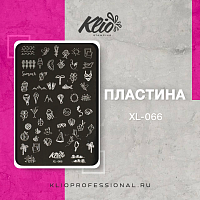 ПЛАСТИНА ДЛЯ СТЕМПИНГА XL-066