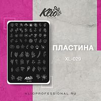 ПЛАСТИНА ДЛЯ СТЕМПИНГА XL-029