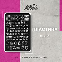 ПЛАСТИНА ДЛЯ СТЕМПИНГА XL-051