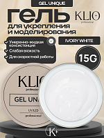 UNIQUE GEL тон IVORY WHITE  15 гр