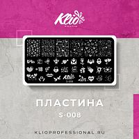 ПЛАСТИНА ДЛЯ СТЕМПИНГА S-008